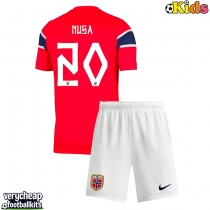 Norway Antonio Nusa #20 Replica Home Minikit World Cup 2026 Short Sleeve (+ pants)